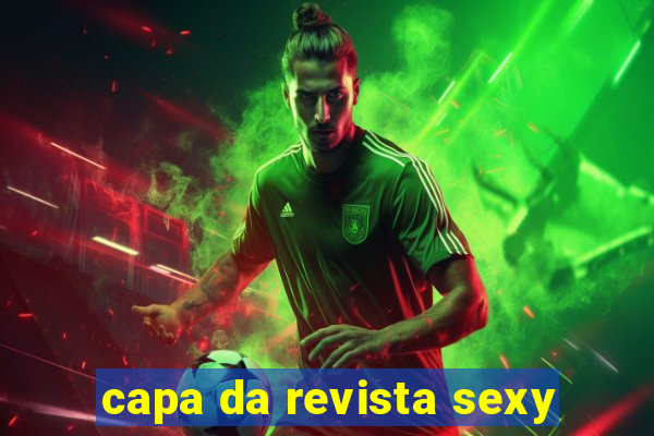 capa da revista sexy